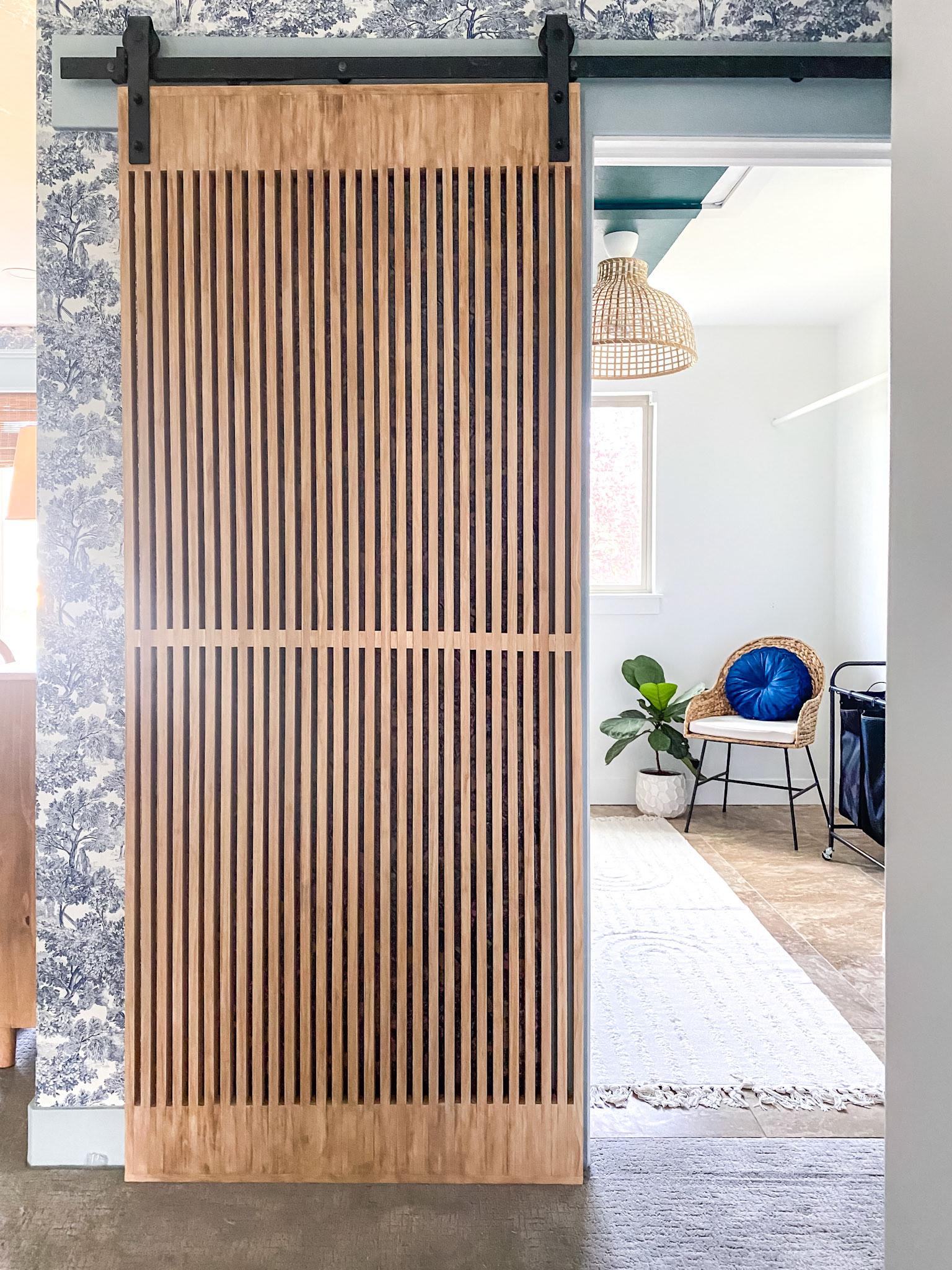 DIY Slat Barn Door (first try)