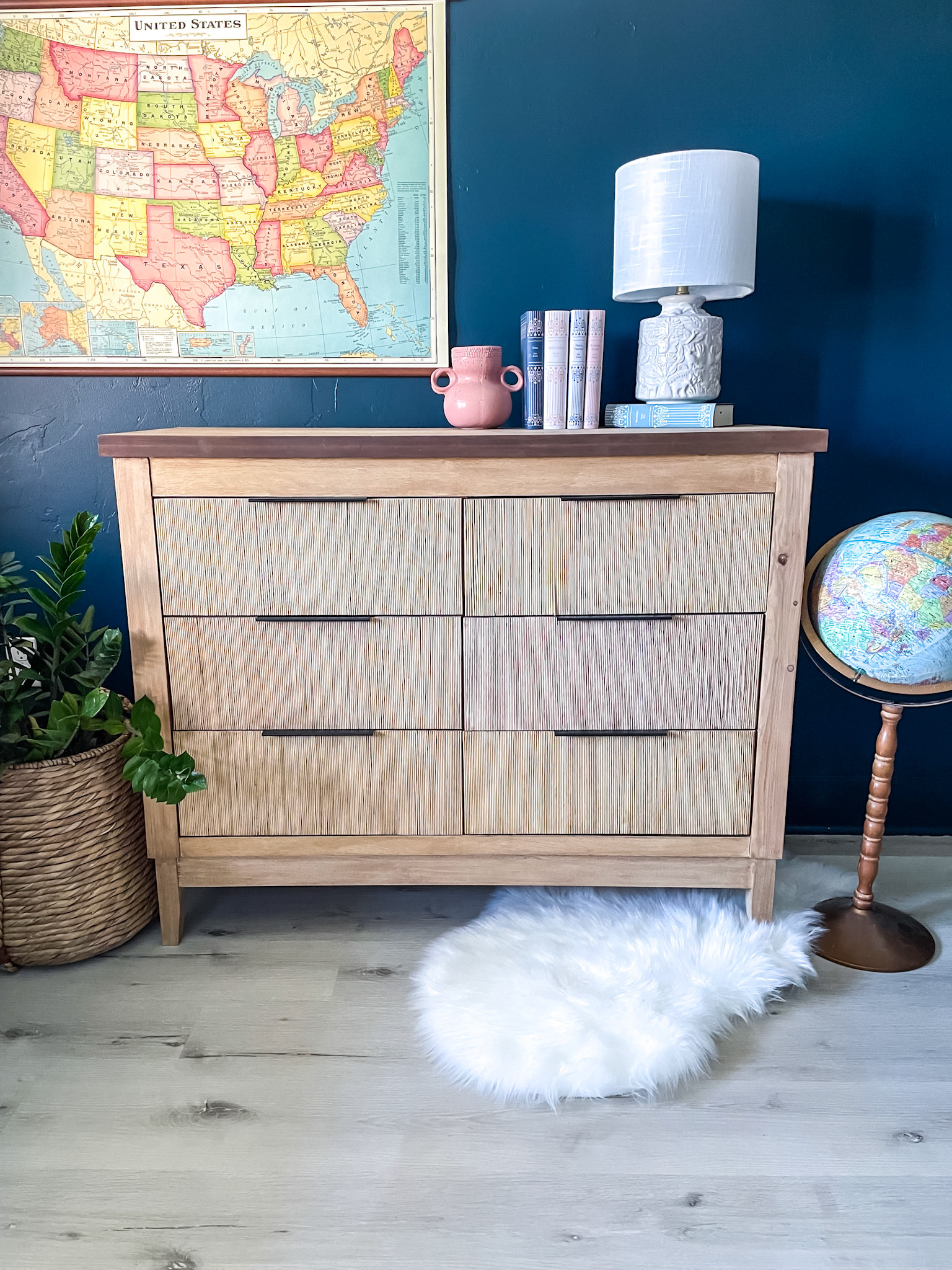 Bamboo Skewer Dresser DIY