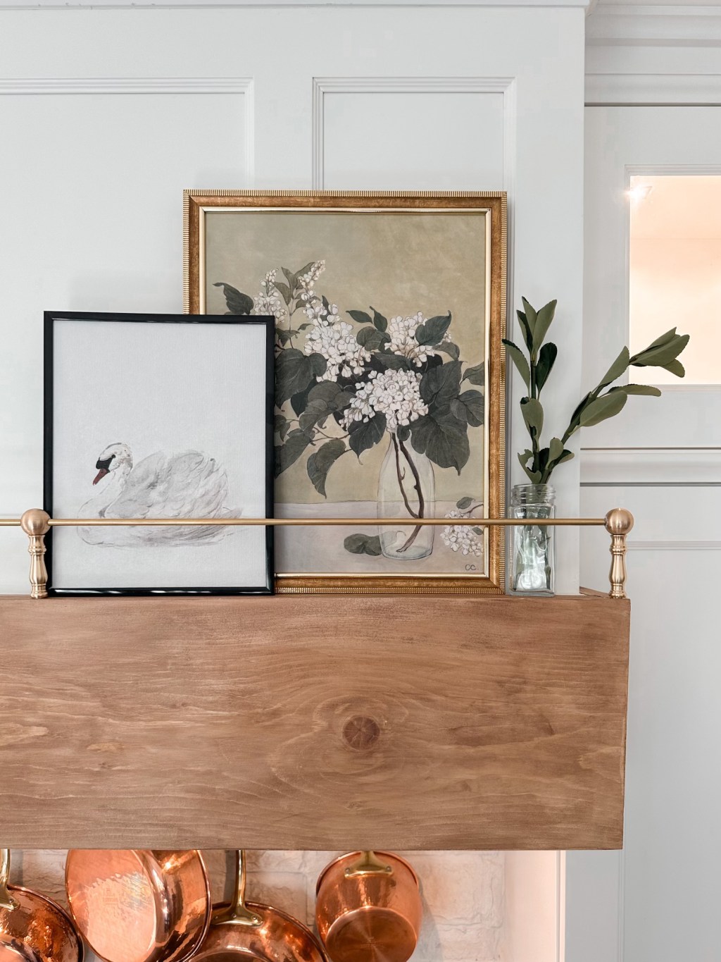 Adding Vintage Charm with Paxton Hardware’s Brass Gallery&nbsp;Rail