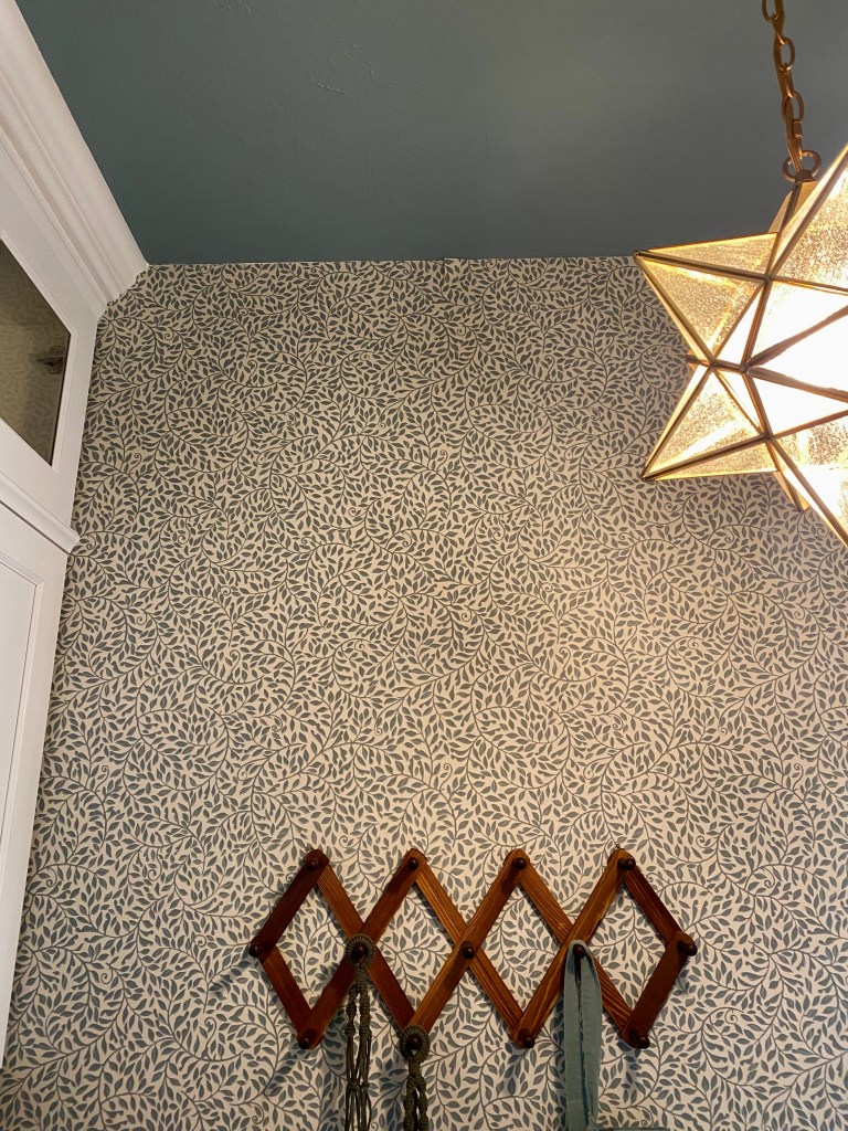 Debonair by Sherwin Williams pantry ceiling