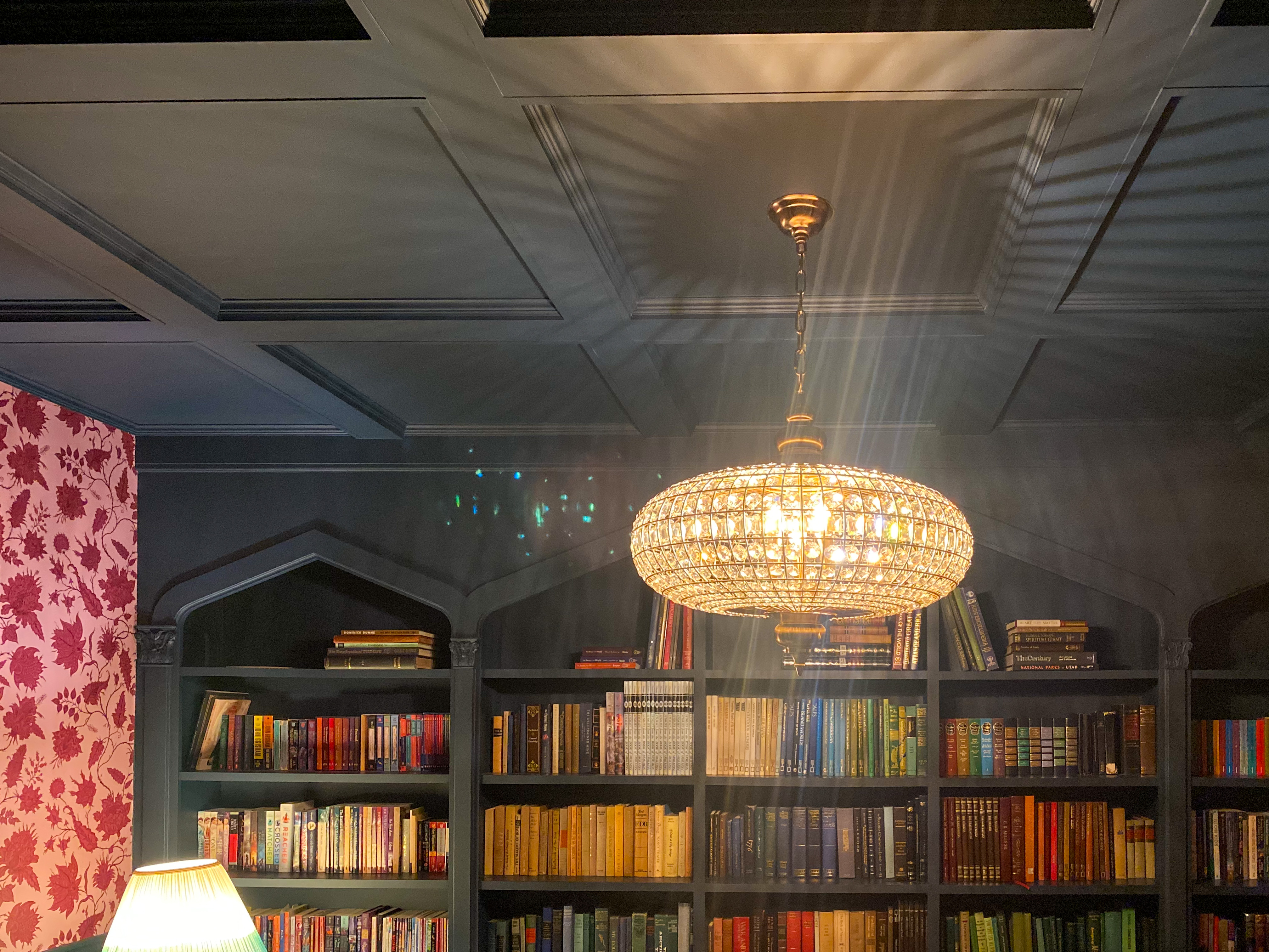 DIY Coffered Ceiling with MDF Sheets