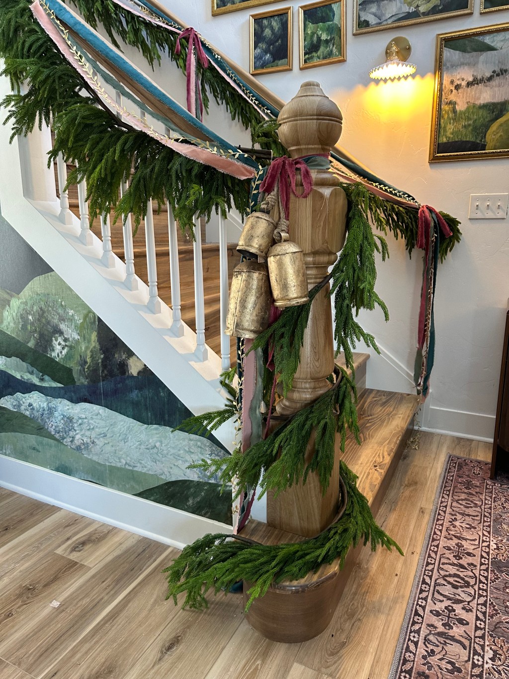 Finding Unique Wood Newel Posts: A Beautiful Staircase&nbsp;Transformation